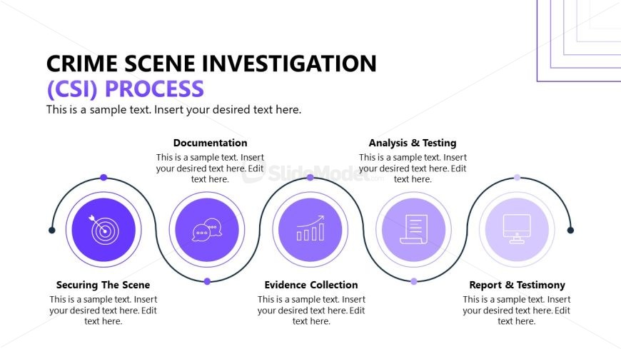 Forensic Science Template Presentation Slide 