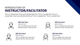 Introduction of Instructor PPT Slide - SlideModel