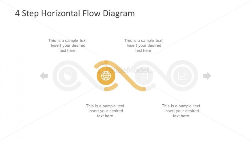 Process Flow Business Diagram Slide