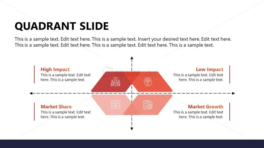 Business Lines Template for Presentation 