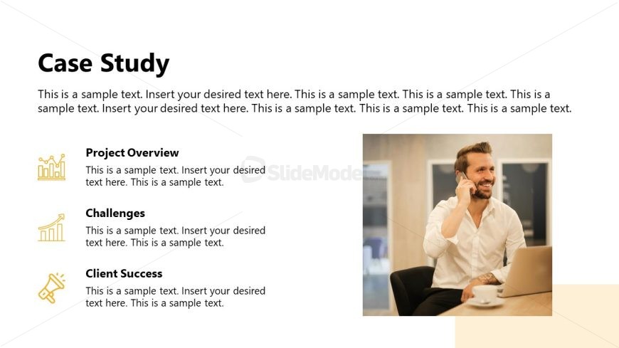 Corporate Overview Template PPT Slide