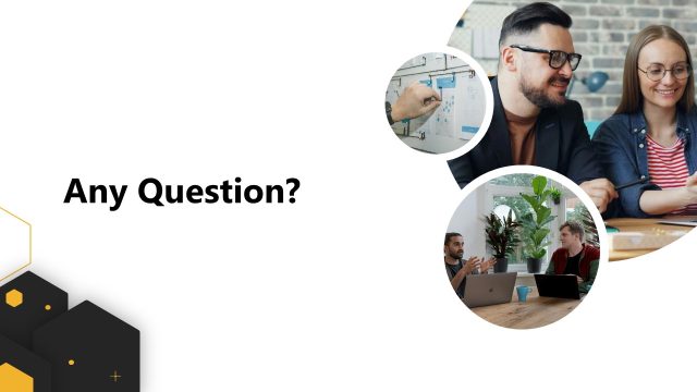 Any Questions PowerPoint Template Slide