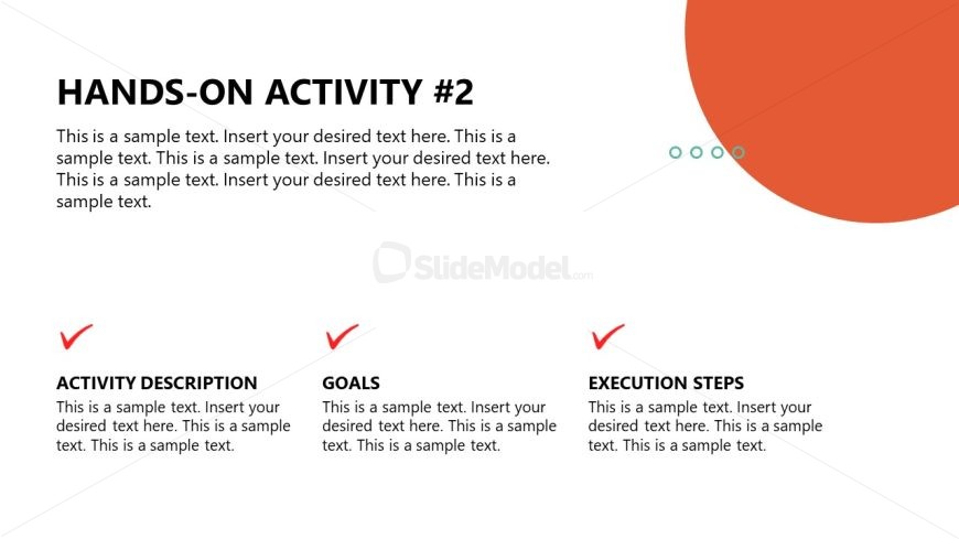 Editable Slide for Hands-On Training Presentation