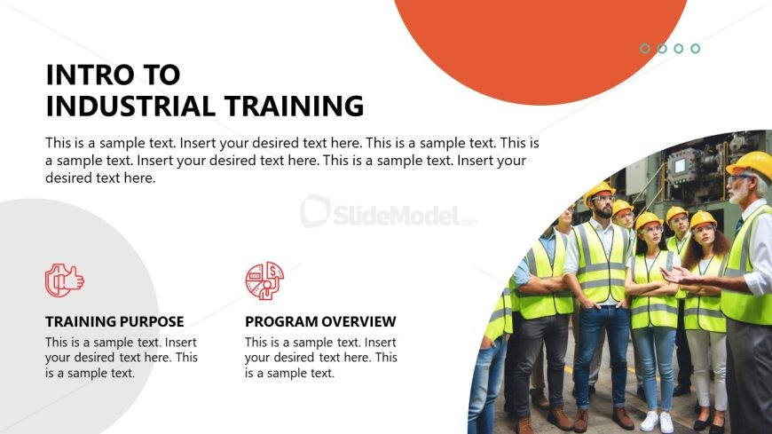 Customizable Industrial Training PPT Template