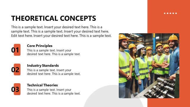 Theoretical Concepts Slide with Image
