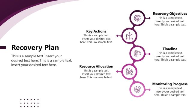 Recovery Plan Slide – Contingency Planning PPT Template