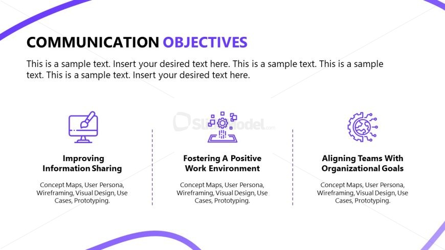 Editable Internal Communication Plan PPT Template 