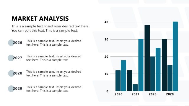 Market Analysis Slide – Business Slide Deck Presentation