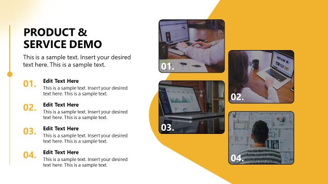 Product and Service Demo Slide