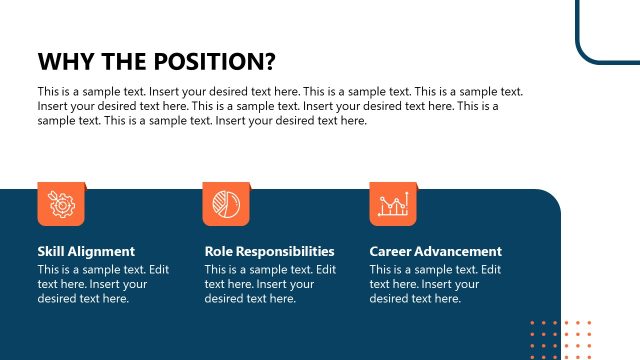 Why the Position PowerPoint Template Slide