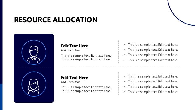 Resource Allocation Slide – Project Status Template