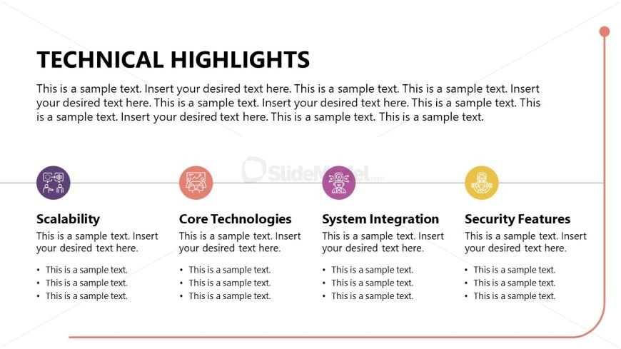 Technical Highlights Presentation Slide Template