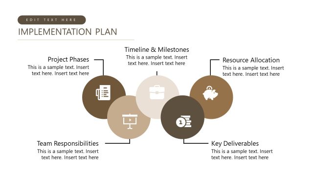 Implementation Plan Diagram – Hotel Business Proposal Template