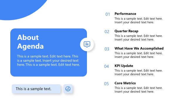 Quarterly Business Review Presentation Template