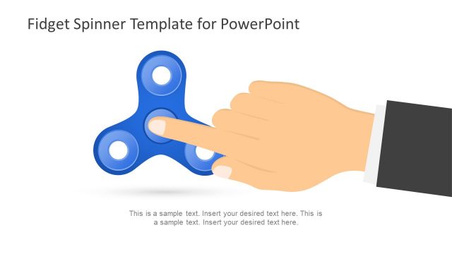 Spinning Tool Illustration Design PPT