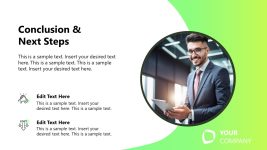Conclusion Next Steps Presentation Strategic Initiative Template Conclusion Next Steps Presentation Strategic Initiative Template