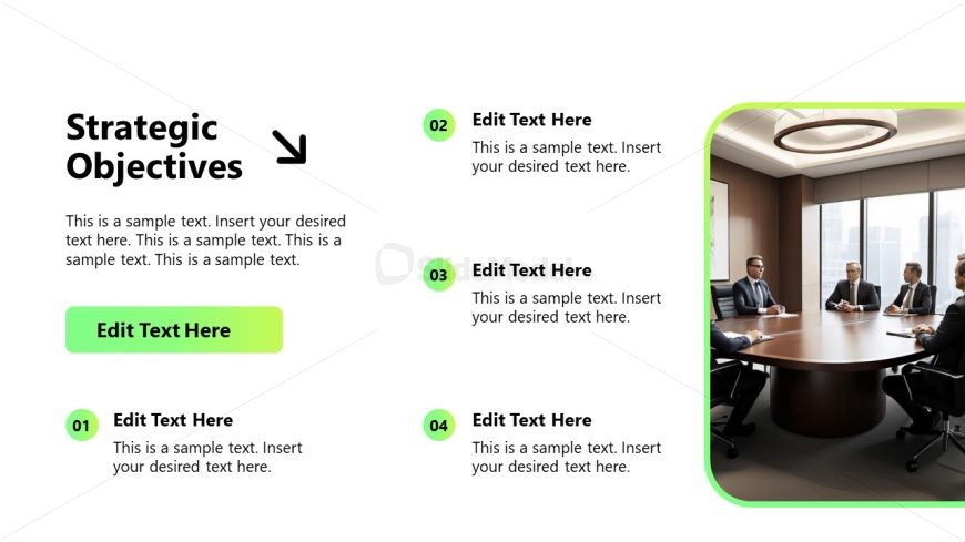 Strategic Initiatives Slide Template