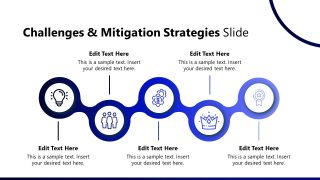 Leadership Transition PPT Template - Challenges Slide