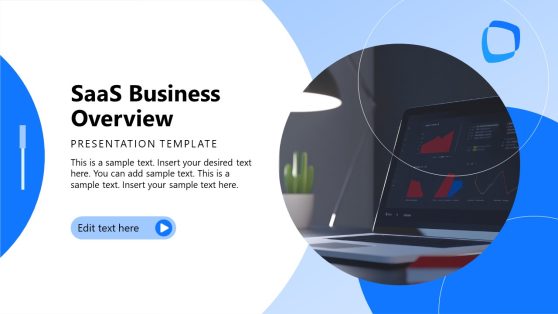 SaaS Business Overview PowerPoint Template