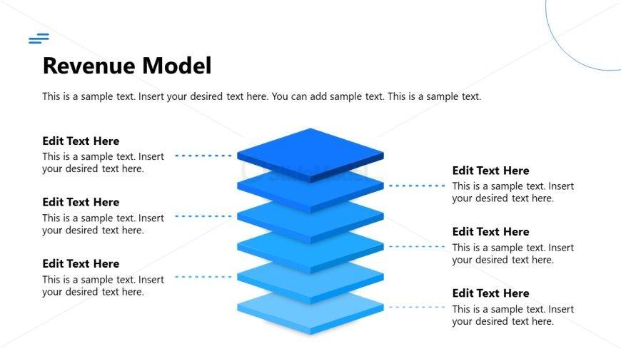 3D Diagram - SaaS Business Overview Slide 