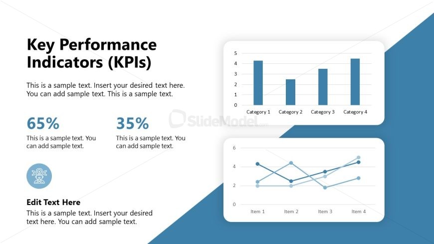 KPIs Slide - Business Strategy Template