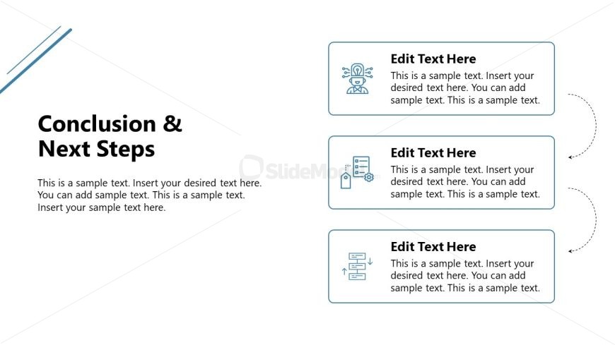 Conclusion Slide - Business Strategy Plan Template