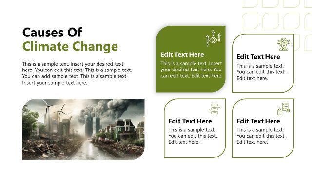 Causes Presentation – Climate Change Template