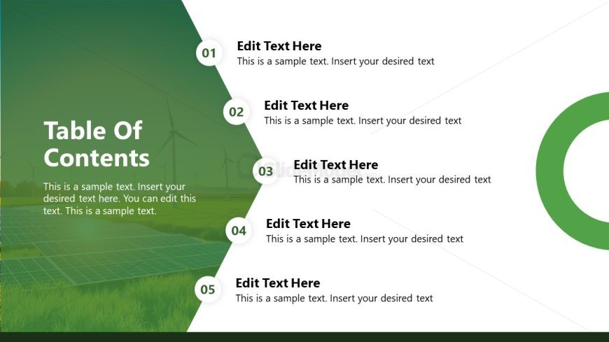 Renewable Energy Investment Plan Template for PowerPoint