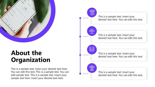Customizable About the Organization Slide