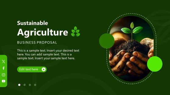 Sustainable Agriculture Business Proposal PowerPoint Template