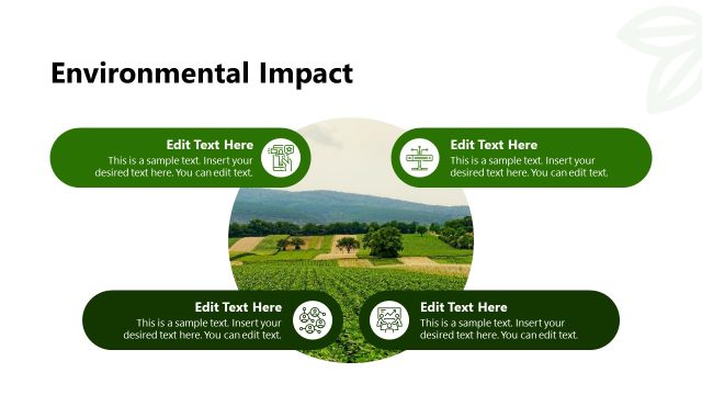 Environmental Impact Modern Layout Slide Template