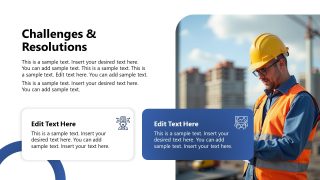 Post-Construction Template PPT Slide 