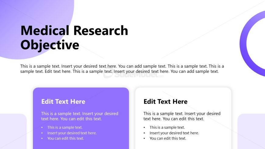 Editable Medical Research PPT Template