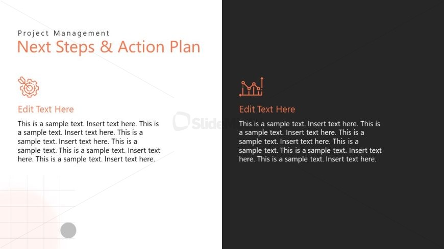 Project Management Layout PPT Slide