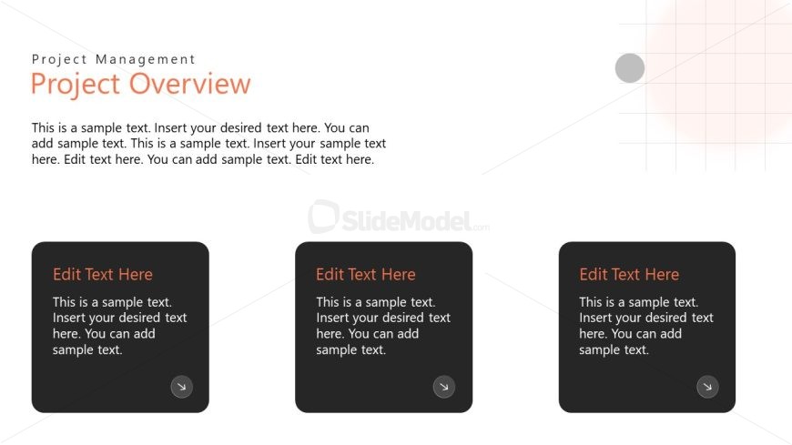 Customizable Project Management PPT Template