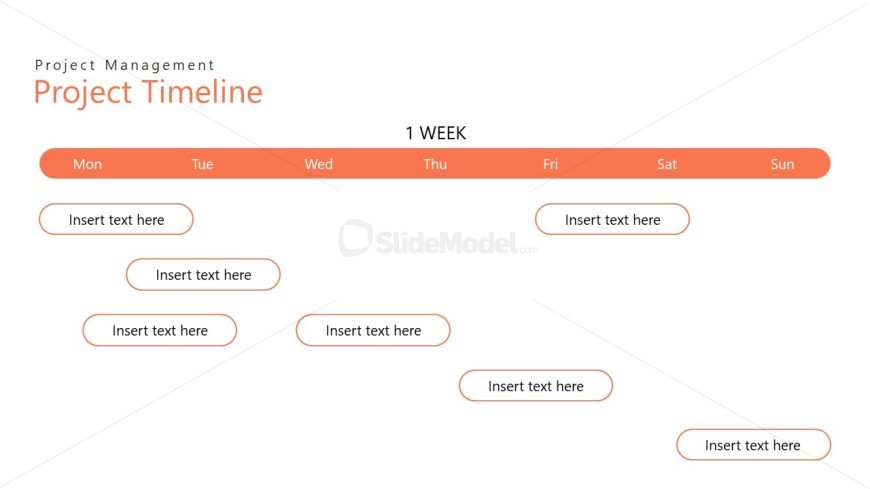 Project Management Template Slide