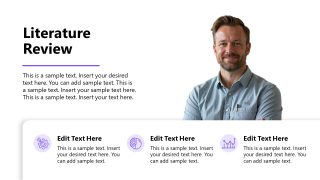 Educational Research Slide Template 