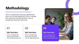 Educational Research Template PPT Slide 