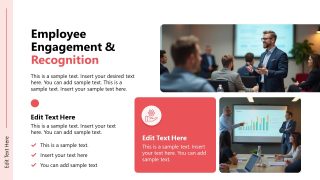 Slide with Creative Images and Infographics 