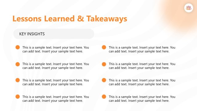Lessons Learned & Takeaways Presentation