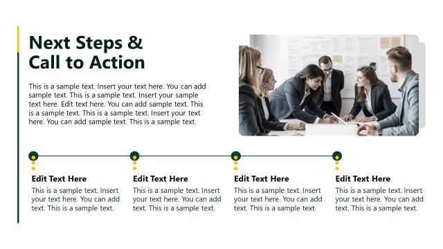 Next Steps & CTA Presentation Slide