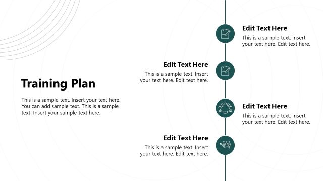 Editable Training Plan PPT Presentation Slide