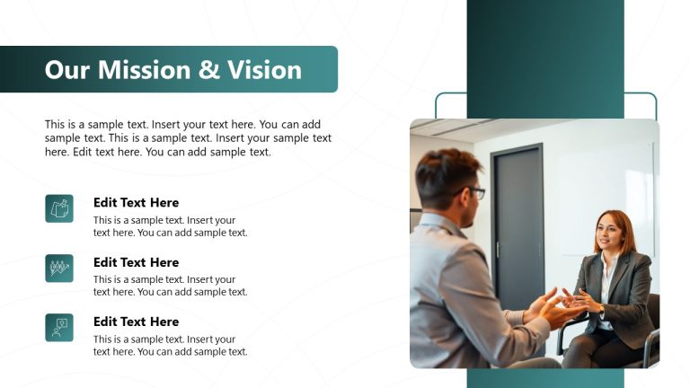Mission & Vision Presentation - New Employee Onboarding Template ...