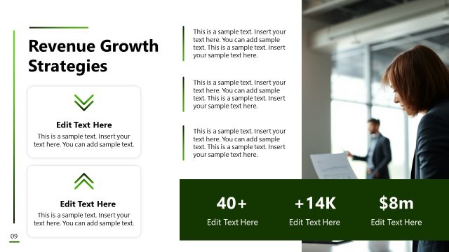 Revenue Growth Strategies Presentation – Corporate Turnaround Strategy Template