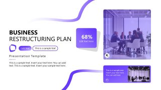 Editable Business Restructuring Plan PPT Template