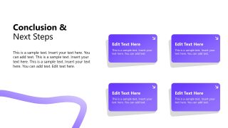 Next Steps Presentation - Business Restructuring Plan Template 