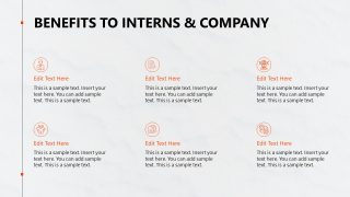 Editable Internship Proposal PPT Template