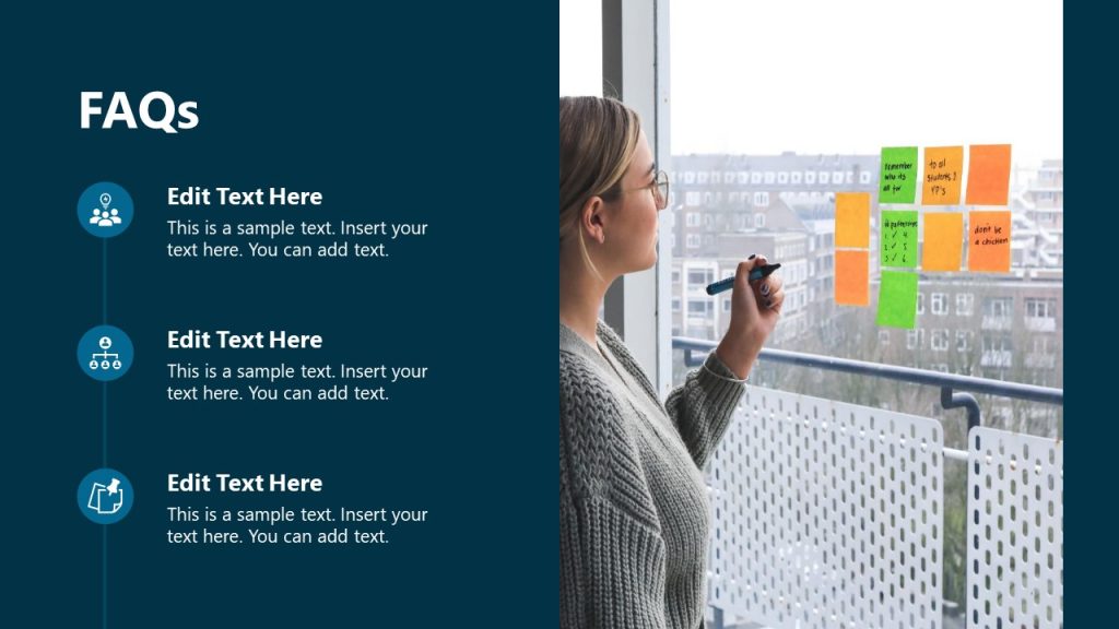FAQs Slide - Internship Overview PPT Template - SlideModel