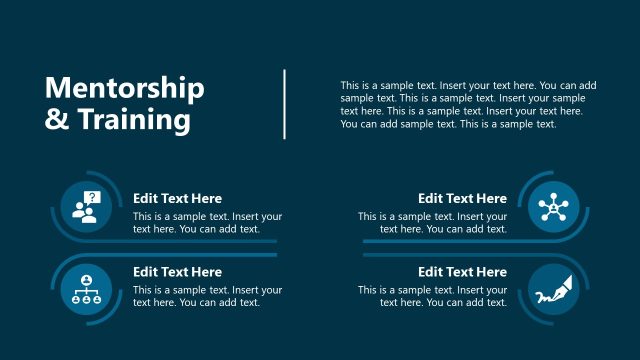 Mentorship & Training PPT Slide