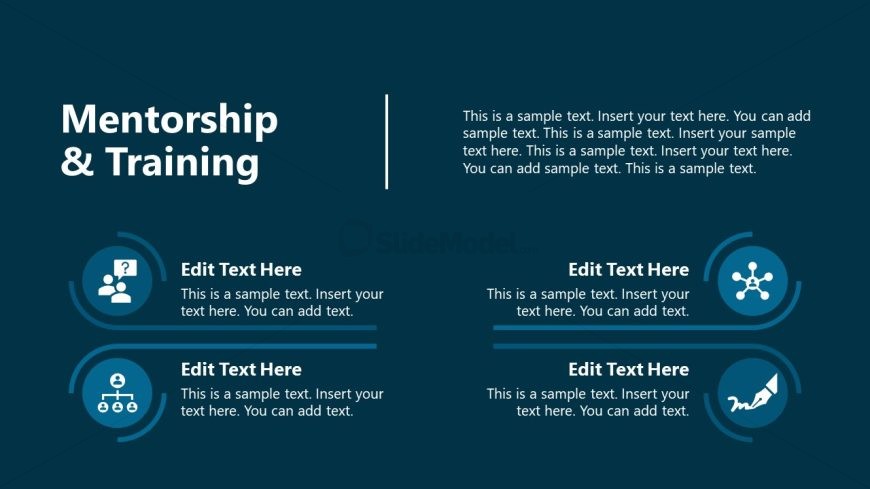 Internship Overview Slide PPT Template